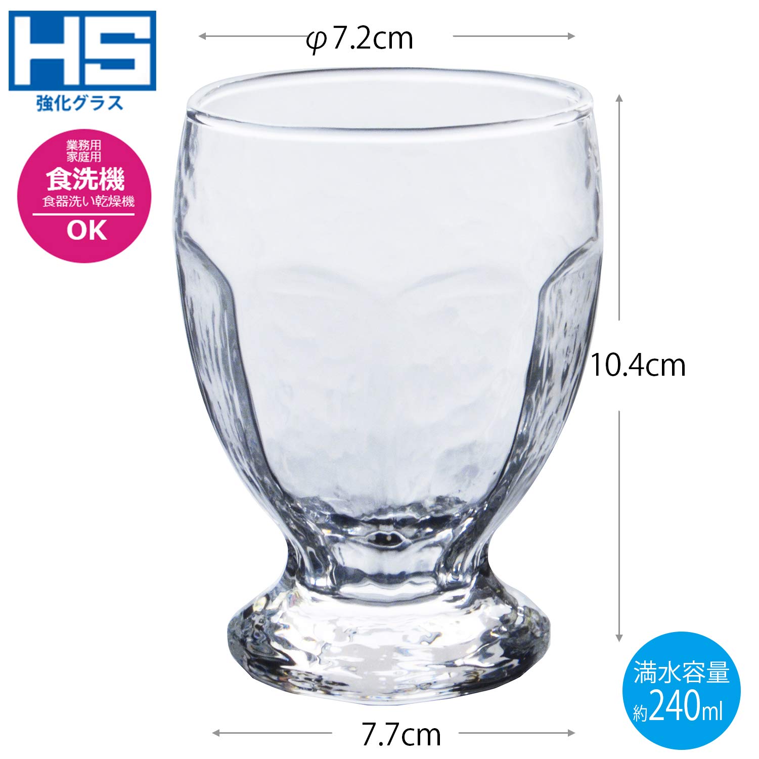 Amazon｜東洋佐々木ガラス アイスコーヒーグラス ショート 245ml 72個